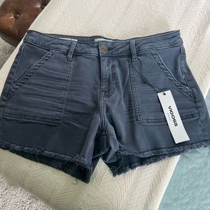 Vigoss, stretchy shorts, cutoff